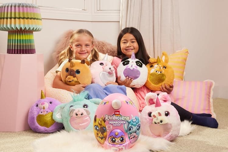 Rainbocorns Mamacorn Surprise by ZURU, Collectible Plush Toy for Girls 3+ thumbnail 2