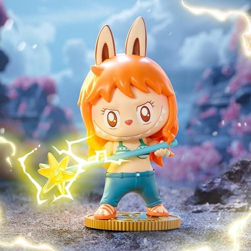 POP MART The Monsters × One Piece Series Figures Blind Box Figures, Random Design Action Figures Collectible Toys Home Decorations, Holiday Birthday Gifts for Girls and Boys, Single Box thumbnail 2