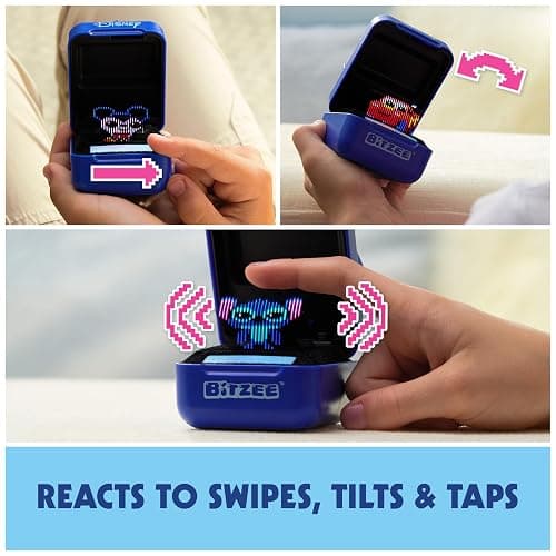 Bitzee, Disney with 30 Interactive Characters Inside, Reacts to Swipes, Tilts & Taps, Disney Toys & Digital Pet Gifts & Stocking Stuffers for Kids thumbnail 2