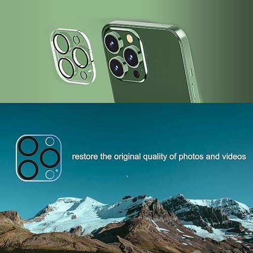 Ailun 3 Pack Camera Lens Protector for iPhone 16 Pro / 14 Pro & iPhone 16 Pro Max / 14 Pro Max,Tempered Glass,9H Hardness,Anti-Scratch,Case Friendly[Does not Affect Night Shots] thumbnail 5