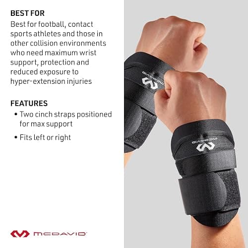 McDavid Wrist Brace, Adjustable Wrist Guard Support for Work to Help Prevent Wrist Injuries thumbnail 4