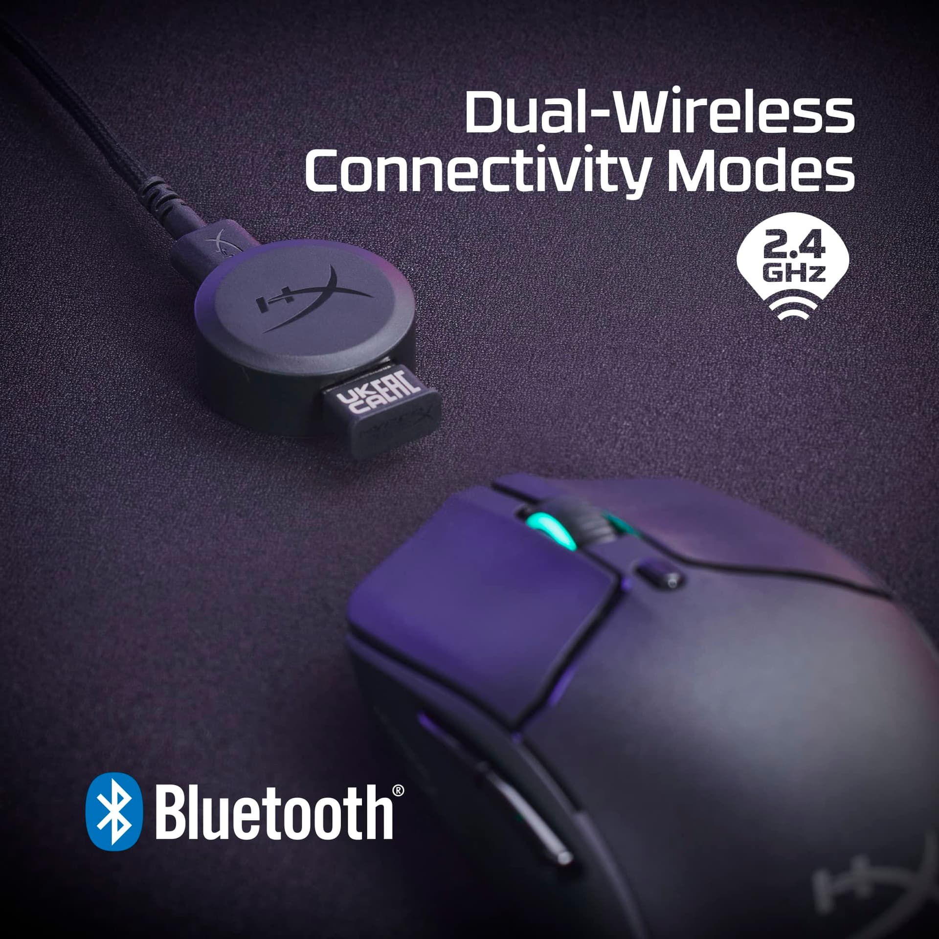 HyperX Pulsefire Haste 2 Wireless Mouse White thumbnail 4