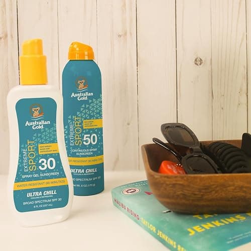 Australian Gold Extreme Sport Sunscreen Lotion SPF 30, 8 Ounce | Broad Spectrum | Sweat & Water Resistant | Non-Greasy | Oxybenzone Free | Cruelty Free thumbnail 6
