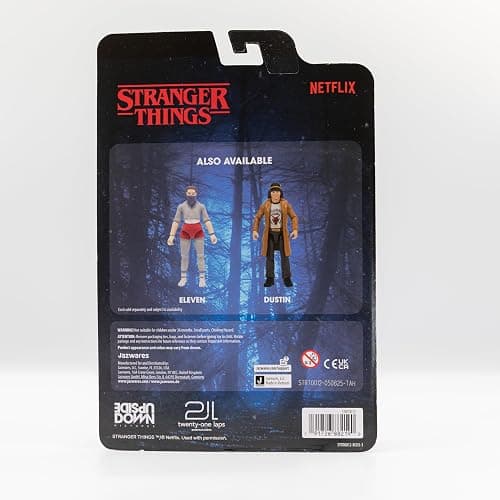 Stranger Things Eleven and Hopper 2-Pack - Two 4-Inch Articulated Action Figures with Accessories thumbnail 4