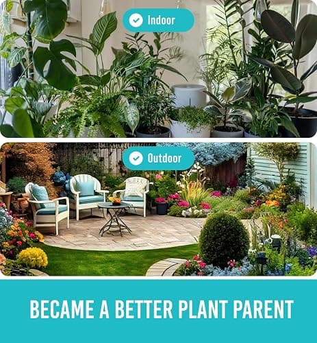 GROWIT Plant Moisture Meter Houseplants - Accurate Plant Water Meter for Indoor Plants Soil Moisture Meter Stocking Stuffers Gift for Mom Dad Adults - No Battery Needed thumbnail 8