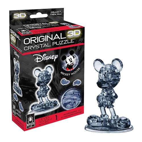 BePuzzled | Disney Mickey Mouse Original 3D Crystal Puzzle, Ages 12 and Up - Image 1