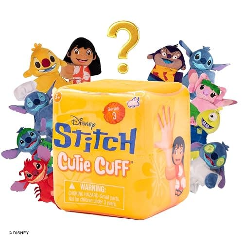 Disney Stitch Cutie Cuff - Mystery Plush Slap Bracelet - Series 3 thumbnail 3