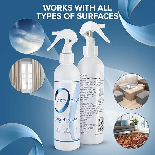 Zero Odor - Multi-Purpose Strong Odor Eliminator for Home, Office, Car, Bathroom, Hotel, Room Deodorizer, and Odor Neutralizer, 8oz Two Pack thumbnail 8