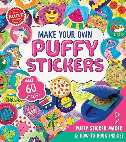 Klutz Make Your Own Puffy Stickers - Image 1