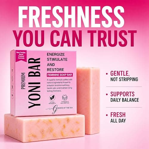Premium Yoni – Natural Feminine Care Soap for pH Balance, Odor Control & Hydration | Organic Herbal Ingredients | Gentle Yet Effective for Daily Intimate Hygiene | Handmade & Vegan (3oz) thumbnail 3