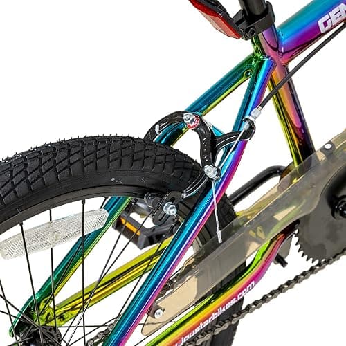 JOYSTAR 20 Inch Kids BMX Bike for Boys and Girls Age 7-12 | Freestyle Bicycle for Beginner Level Riders with Dual Hand Brakes & 2 Pegs | 20" Kids Bike thumbnail 7