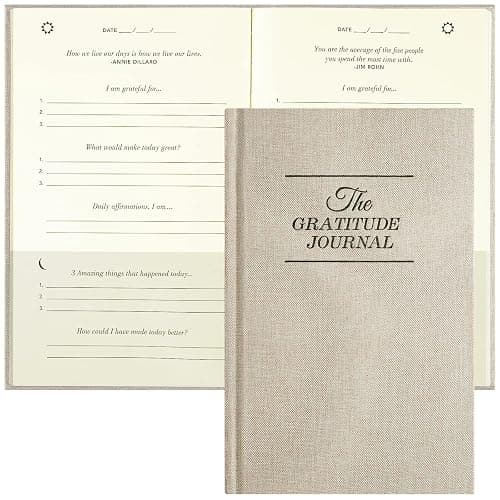 PUKYO The Gratitude Journal, manifestation journal, Daily Journal with Prompts for Affirmation, Happiness, Mindfulness, Positivity, Wellness, Undated Journal for Women & Men(8.5 * 5.5 inches) - Image 1