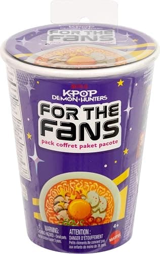 Mattel Kpop Demon Hunters Collectible 4-inch Figure (Styles May Vary)​​ | Popular figures with accessories and cards, snack theme inspired by the movie, JRN50 thumbnail 5