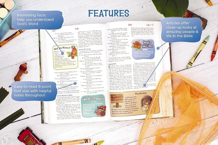 NIrV, Adventure Bible for Early Readers, Leathersoft, Pink, Full Color thumbnail 6
