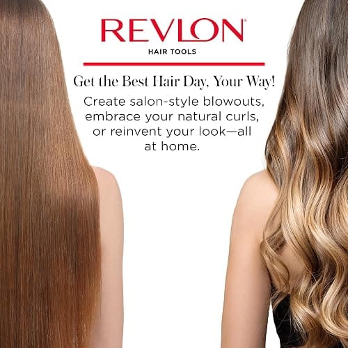 REVLON Infrared Hair Dryer with Diffuser & Concentrator - Ionic Ceramic Blow Dryer for Frizz Control, Shine, Soft Hair & Moisture Protection - 1875W Professional Salon-Quality (White) thumbnail 7