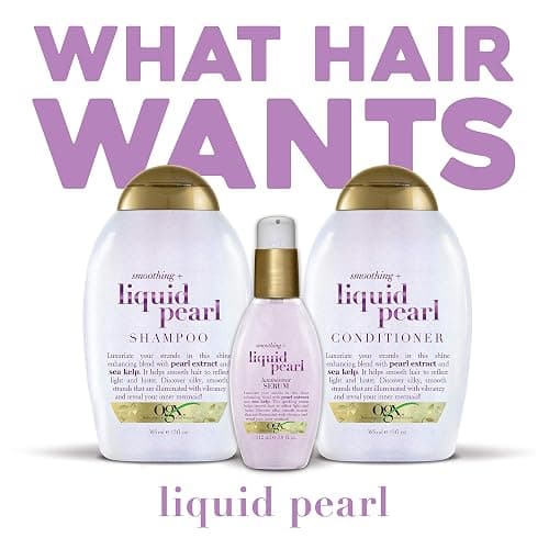 OGX Smoothing + Liquid Pearl Conditioner , 13 Fl Oz thumbnail 3