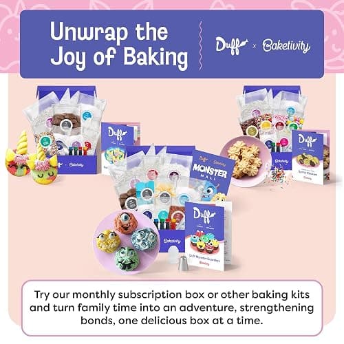 Baketivity x Duff Goldman Monster Cupcakes Baking Kit for Kids | Cooking Set with Premeasured Ingredients, Decorating Supplies, STEM Activities - Creative Treats Perfect for Girls and Boys thumbnail 9