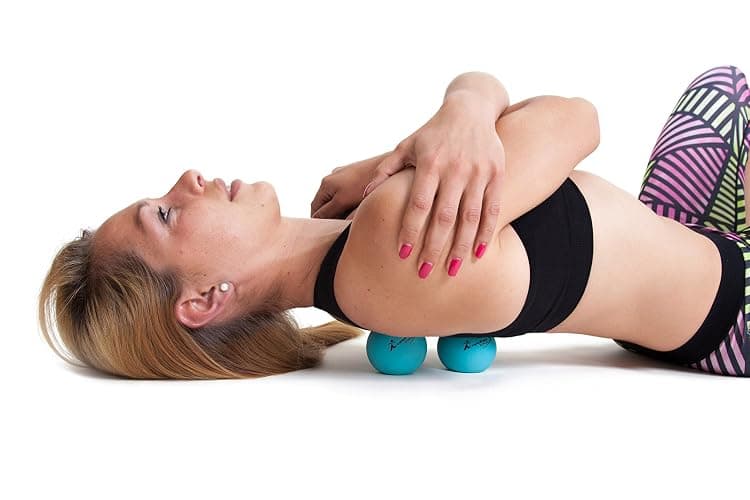ActiveProZone Therapy Massage Ball - Instant Muscle Pain Relief. Proven Effective for Myofascial Release, Deep Tissue Pressure, Yoga & Trigger Point Treatments. Set - 2 Extra Firm Balls W/Mesh Bag. thumbnail 6