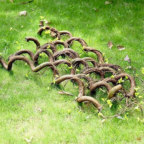 CONGZHANHH Bendable 63in Artificial Tree Twigs Cane Wood Vine Branches Fake Plants Trunk Garland with Leaves for Home Wedding Garden Wall Hanging Mantel Christmas Thanksgiving Day Decoration thumbnail 2