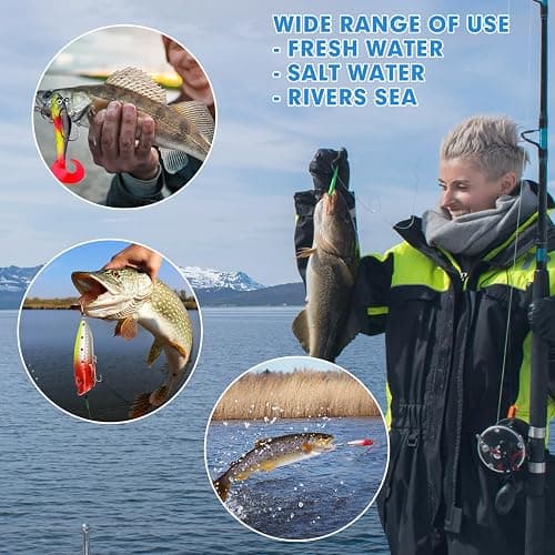 Fishing Advent Calendar - 24-Day Christmas Countdown with Lures & Tackle Set, Ideal for Dad, Fishermen, and Teen Boys thumbnail 2