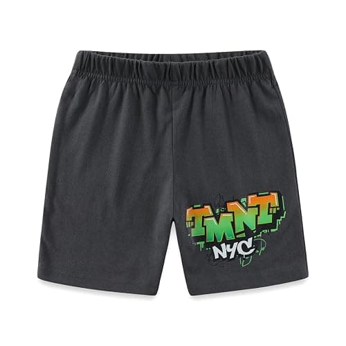 Nickelodeon Teenage Mutant Ninja Turtles Boys Short Sleeve T-Shirt and Short Set for Toddler and Big Kids thumbnail 3