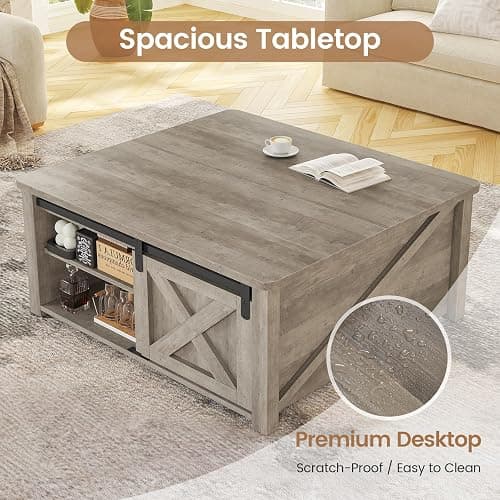 SEDETA Lift Top Coffee Table thumbnail 5