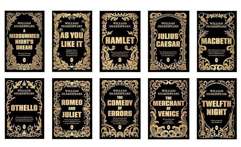 Greatest Works of William Shakespeare (Boxed Set of 10) - Hamlet / Othello / The Merchant of Venice / Macbeth / The Comedy of Errors / Romeo and Juliet / thumbnail 2