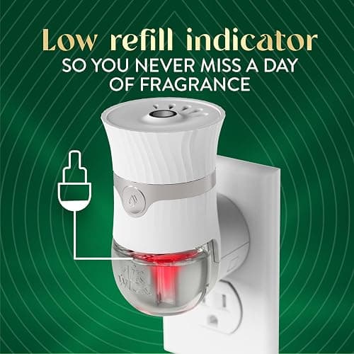 Air Wick Plug in Scented Oil Advanced Gadget, 4 Count, Room Freshener, Air Freshener, Essential Oils, White thumbnail 7