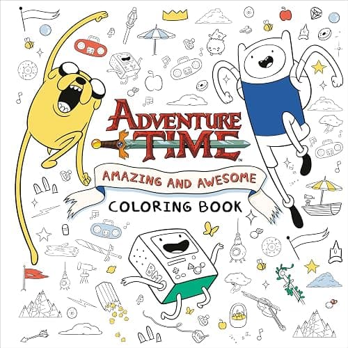 Adventure Time: Amazing and Awesome Coloring Book - Image 1
