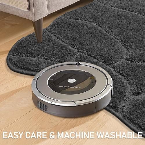 BSICPRO Large Dog Door Mat for Mud Paws, 24x59 Absorbent Dirt Trapper Long Door Mat, Non-Slip Washable Mud Mat for Dogs, Microfiber Soft Pet Rug Mat for Entryway, Dog Paws, Patio (Charcoal) thumbnail 5