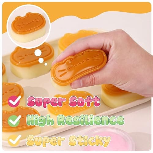 Taba Squishy Making Kit for Kids - Squishy Toys - Craft Gifts for Girls | 18OZ Rubber with Guided for Beginners-Squishy Kit with Mold - Arts and Crafts for 8-12 - Toys for Girls Birthday Gift thumbnail 5