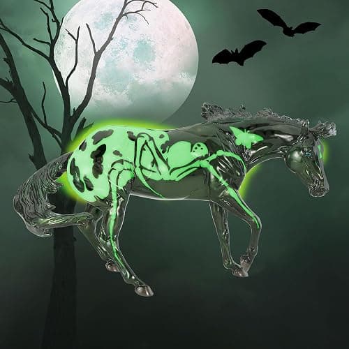 Breyer Arachne 2025 Halloween Horse – Limited Edition Appaloosa | Traditional 1:9 Scale Collectible Model Horse | Glow-in-The-Dark Details for Collectors - Image 1