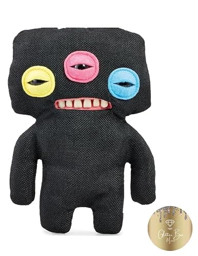 GLITTER BOX MIAMI Fugglers Laboratory Misfits - Annoyed Alien Limited Edition 9" Plush Toy Funny Ugly Monster Doll Mutant Figure Includes Sticker - Image 1