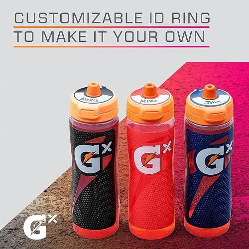 Gatorade Gx NFL Non-Slip Squeeze Bottles, 30 fl oz, Gx Hydration System thumbnail 5