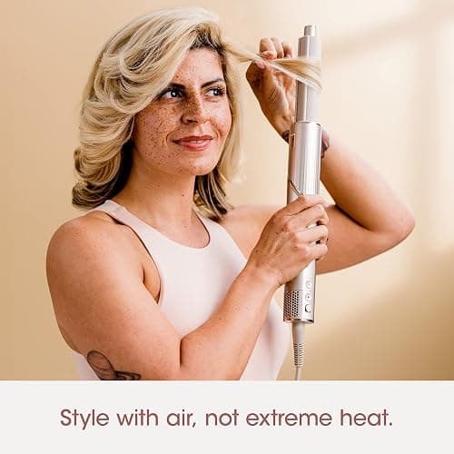Shark HD430C FlexStyle Air Styling & Drying System, Powerful Hair Blow Dryer & Multi-Styler with Auto-Wrap Curlers, Paddle Brush, Oval Brush, Concentrator Attachment, Stone - Concentrator Attachment thumbnail 11