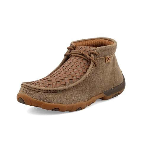 Twisted X Women's Original Chukka Driving Moc, Bomber - Bomber & Checkered Vamp - 8 - Image 1