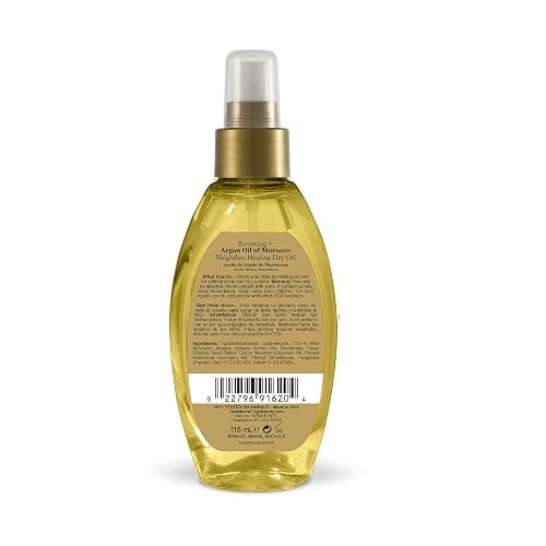 OGX Renewing + Argan Oil of Morocco Weightless Healing Dry Oil Spray, Lightweight Hair Oil Mist for Split Ends, Frizzy Hair and Flyaways, Paraben & Sulfated-Surfactants Free, 4 Fl Oz thumbnail 2