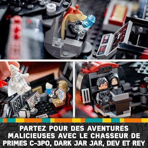 Lego Star Wars The Black Falcon - Collectible Spaceship Set - Buildable Brick Vehicle for Kids - Birthday Gift for Boys, Girls and Fans 75389 thumbnail 6