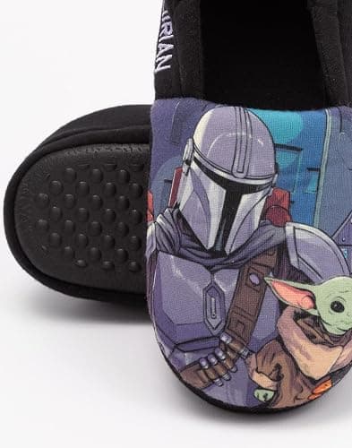 The Mandalorian Slippers Boys Baby Yoda Star Wars House Shoes thumbnail 6