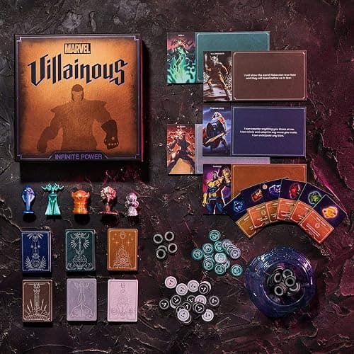 Ravensburger Marvel Villainous: Infinite Power Strategy Board Game - Engaging Brain Teaser for Ages 12 & Up | Unique Marvel Characters | Adjustable Difficulty | Great for Marvel Fans thumbnail 2