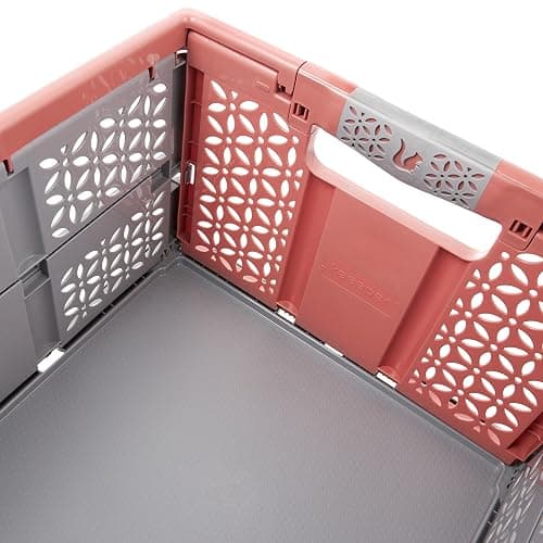keeeper Stabile Profi-Klappbox mit Soft-Touch Griffen, 48,5 x 35 x 23,5 cm, 32 l, Lea, Nordic Red - Nordic Red - Einzelartikel thumbnail 8