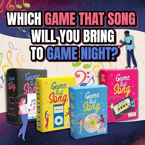 Game That Song - Music Party Game for Adults & Families | Card Game for Game Night | Compete to Play the Best Song | 3-6 Players or Groups thumbnail 9