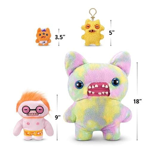Fuggler Fugg Stars 9-Inch Plush Toy (Gunky Goober) by ZURU – Funny Ugly Monster Stuffed Animal with Human-Like Teeth, Collectible Plush for Kids, Tweens, Teens, Adults & Plush Fans thumbnail 9