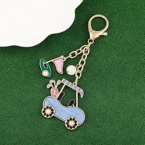 Madison Tyler Western Cowboy Boots Cherry Bow Bubble Tea Strawberry Cute Keychain | Bag Charms for Handbags Purse Charms thumbnail 2