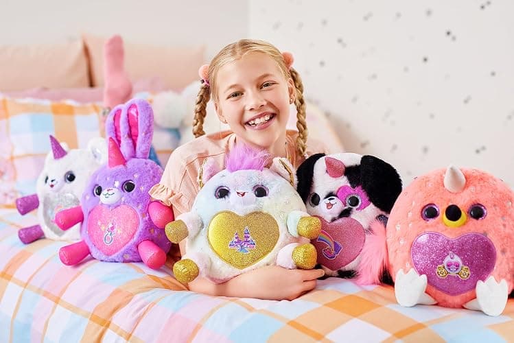 Rainbocorns Fairycorn Princess Surprise (Unicorn) by ZURU 11" Collectible Plush Stuffed Animal, Surprise Egg, Wearable Fairy Wings, Magical Fairy Princess, Ages 3+ for Girls, Children thumbnail 6