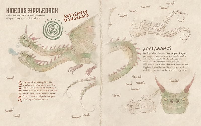 Book of Dragons (DreamWorks How to Train Your Dragon Movie) thumbnail 3