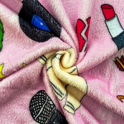 BELVED MIME Music Themed Blanket,Music Album Fleece Throw Blanket for Girls Teens,Taylor Inspired Blankets and Throws for Sofa Couch Bed,Gifts for Girls Women Music Singer Lovers Fans 60"x 50" thumbnail 7
