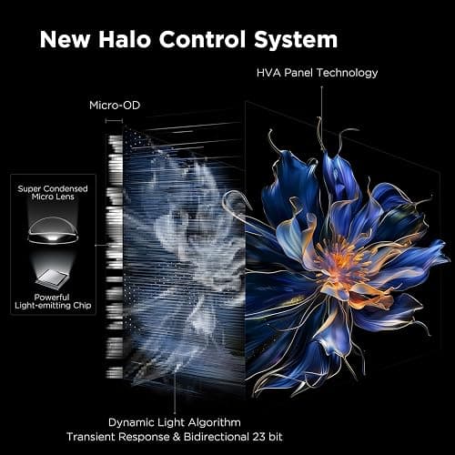 TCL 75 Inch Class QM7K Series | Mini LED QLED 4K HDR | 75QM7K, 2025 Model | 120HZ-144HZ Anti Reflective Screen Smart Google TV Dolby Atmos Onkyo Audio | Voice Remote Alexa Gaming Streaming Television thumbnail 4