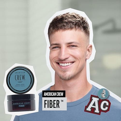 American Crew Men's Hair Fiber, Like Styling Gel with High Hold & Low Shine, Travel Size, 1.7 oz thumbnail 2