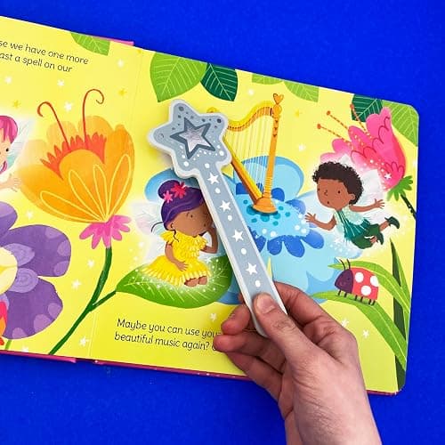 Wand Books: Fairy Magic: An Enchanting Interactive Board Book with a Magical Wand, Bringing Fairyland to Life with Glittering Sounds and Beautiful Artwork thumbnail 12